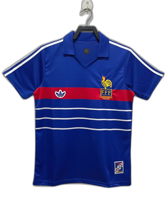 France 1984 I Home Jersey - Retro Version