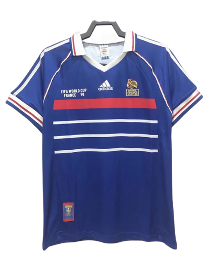 France 1998 I Home Jersey - Retro Version