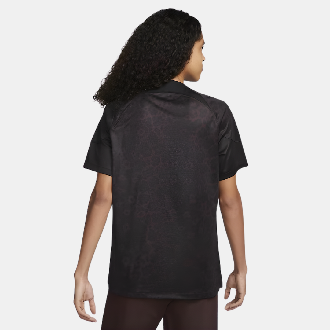 Camisa Goleiro Seleção Brasileira 22/23 Nike Torcedor Masculina - Preta com detalhes em amarelo