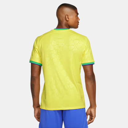 Camisa Seleção Brasileira I 2022 Torcedor Nike Masculina - Amarela
