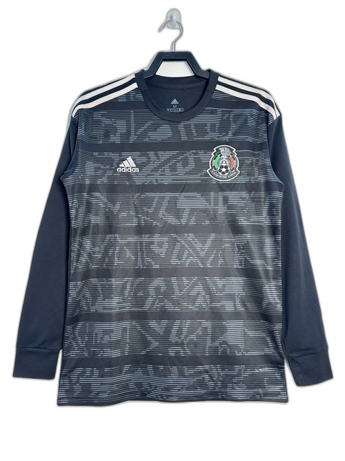 Mexico 2019 I Home Jersey - Long Sleeve Retro Version