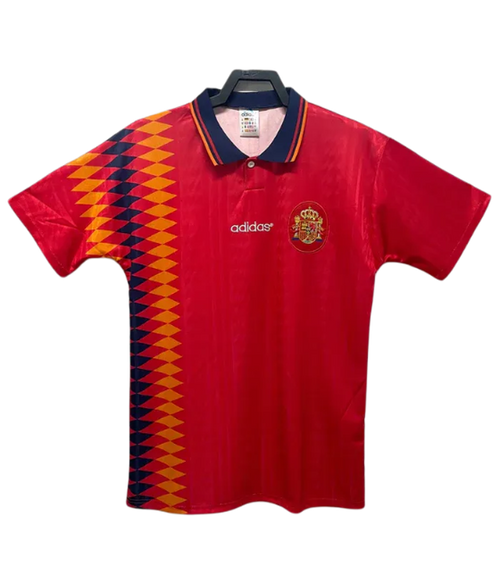 Spain 1994 I Home Jersey - Retro Version